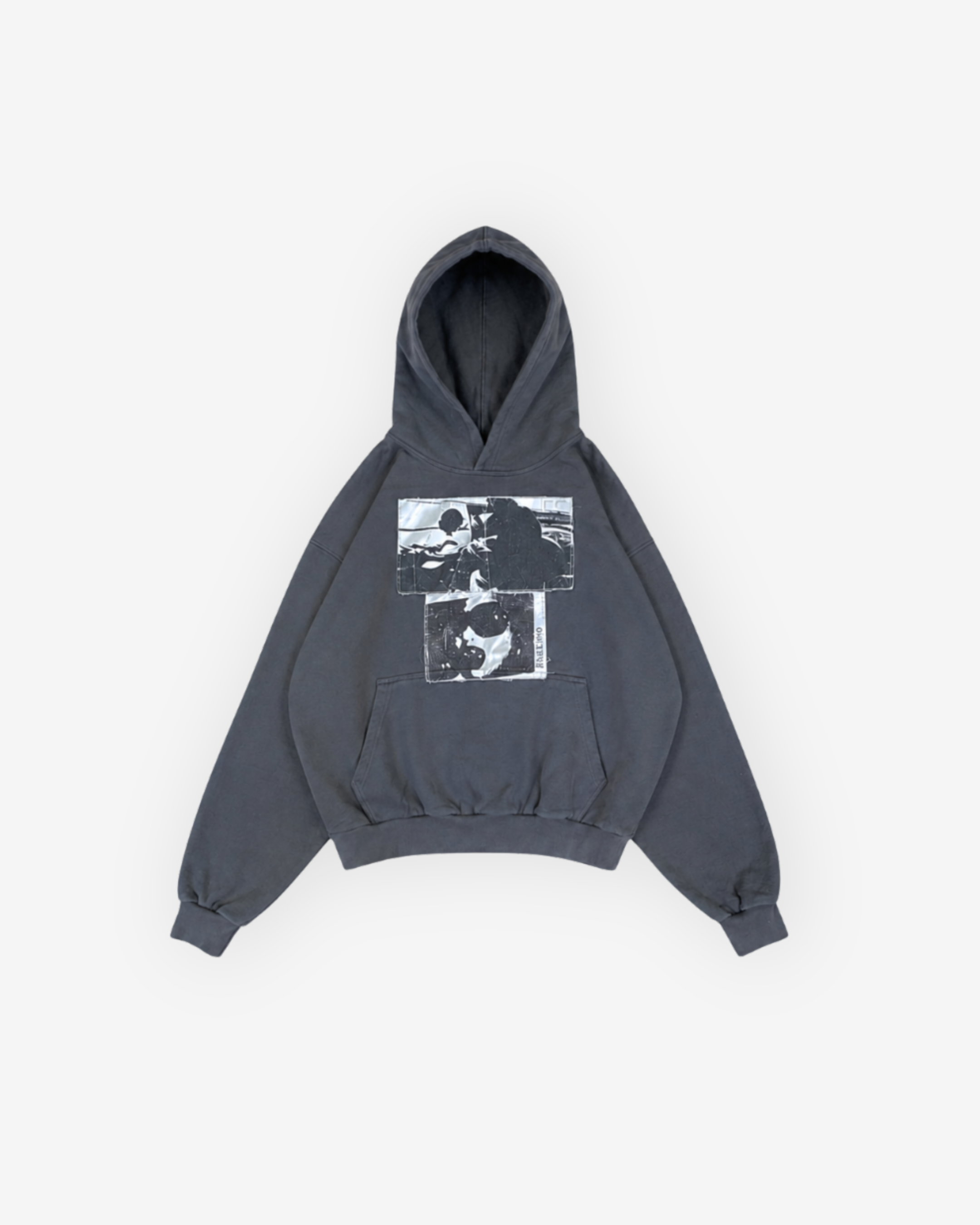BACKLINE HOODIE - CHARCOAL – Jericho