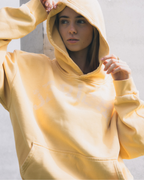 CRESS HOODIE - VINTAGE YELLOW / WHITE LOGO