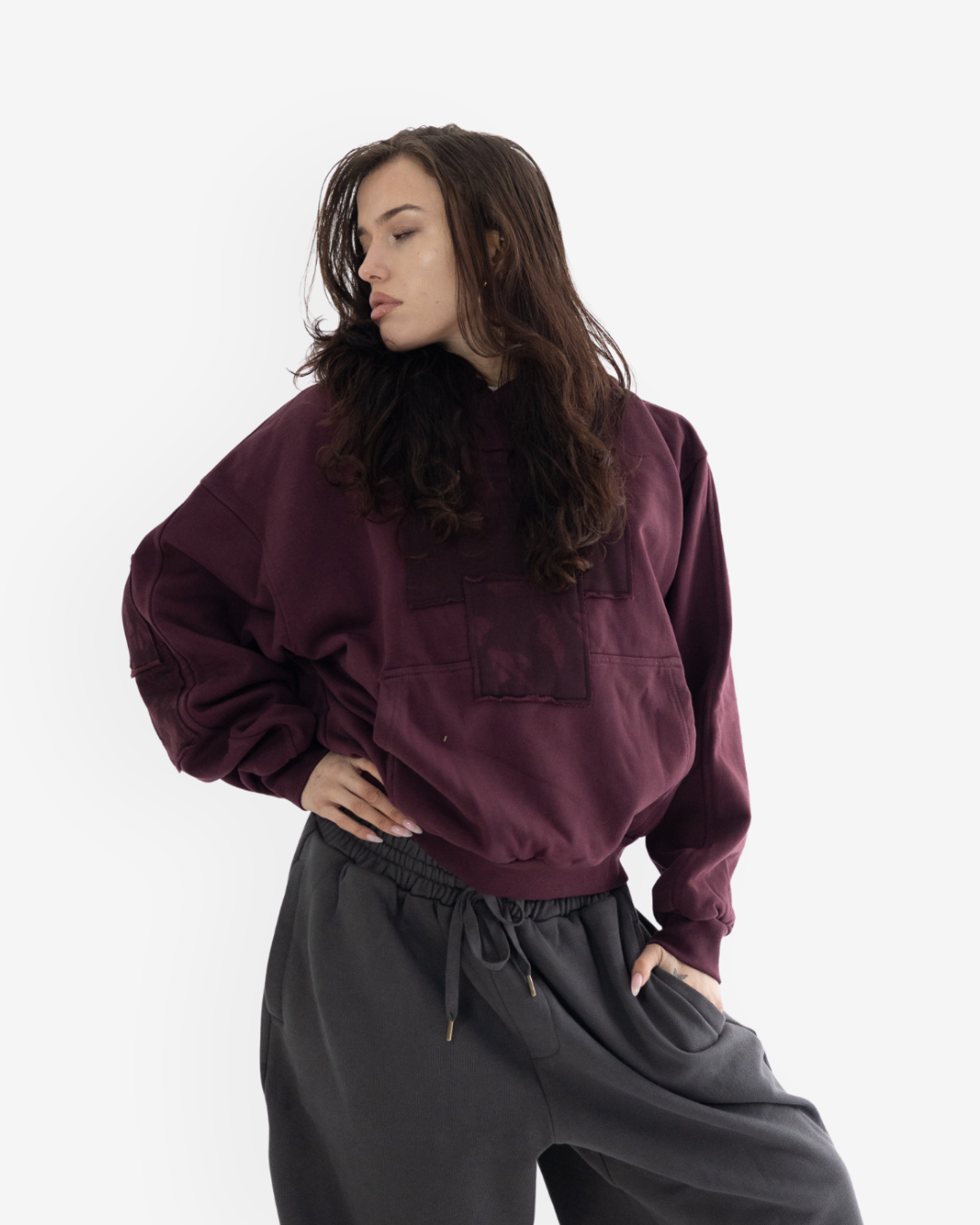 LEXINGTON HOODIE - WINE RED