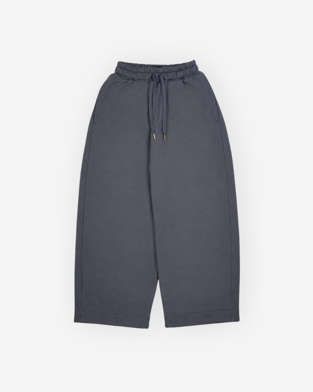WIDE SWEATS - CHARCOAL