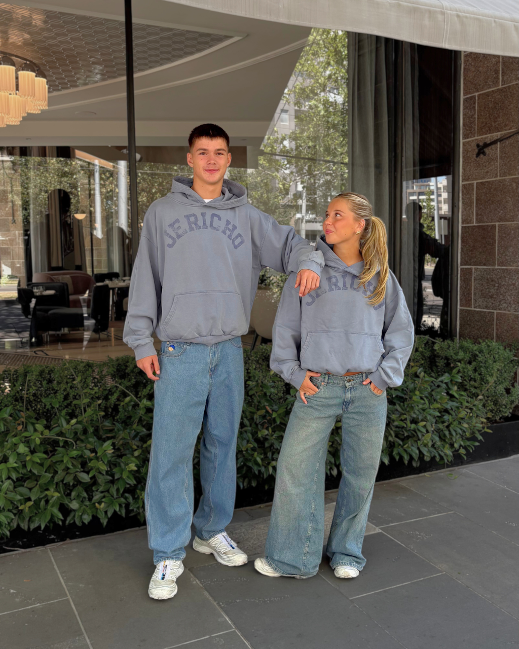 CRESS HOODIE - AGED BLUE