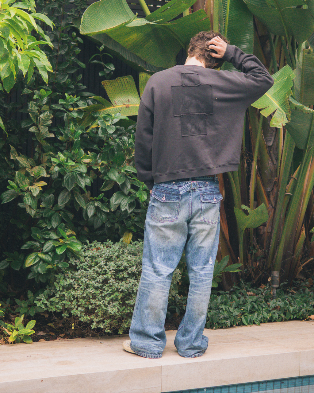 LEXINGTON CREWNECK - WASHED BLACK