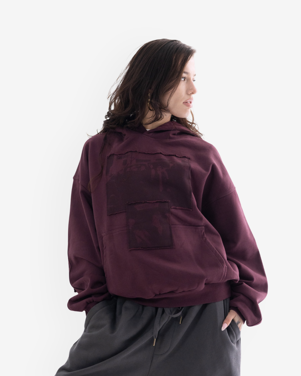 LEXINGTON HOODIE - WINE RED