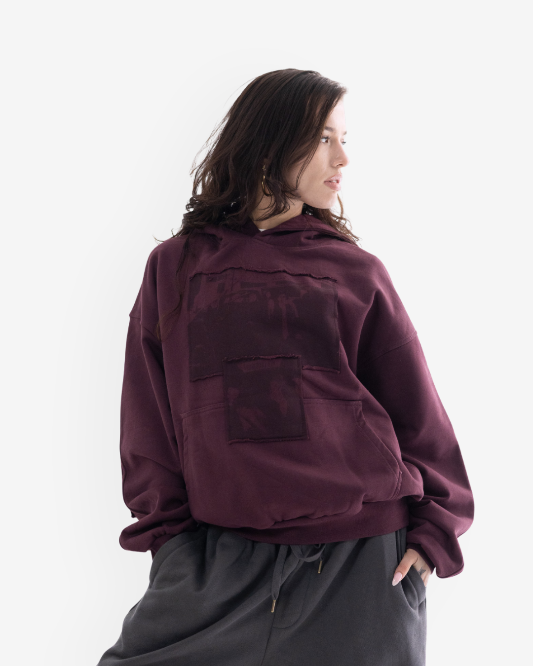 LEXINGTON HOODIE - WINE RED