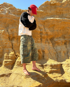 SILVER LAKE CARGO SHORT - GREEN CAMO