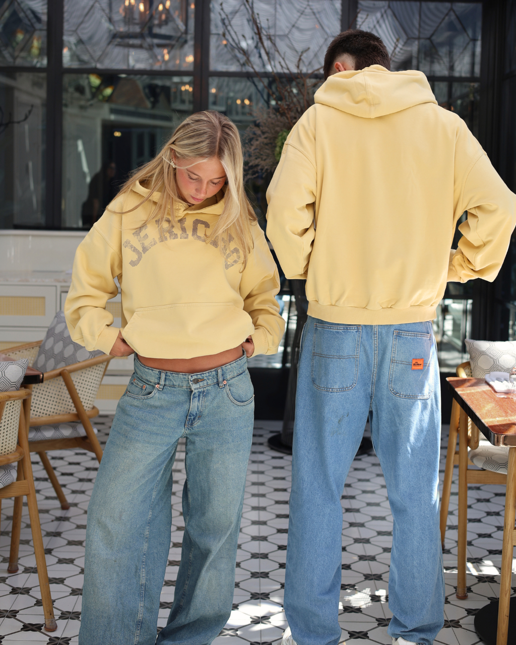 CRESS HOODIE - AGED YELLOW