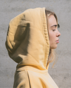 CRESS HOODIE - VINTAGE YELLOW / WHITE LOGO