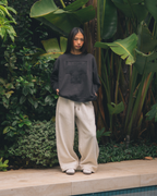 LEXINGTON CREWNECK - WASHED BLACK
