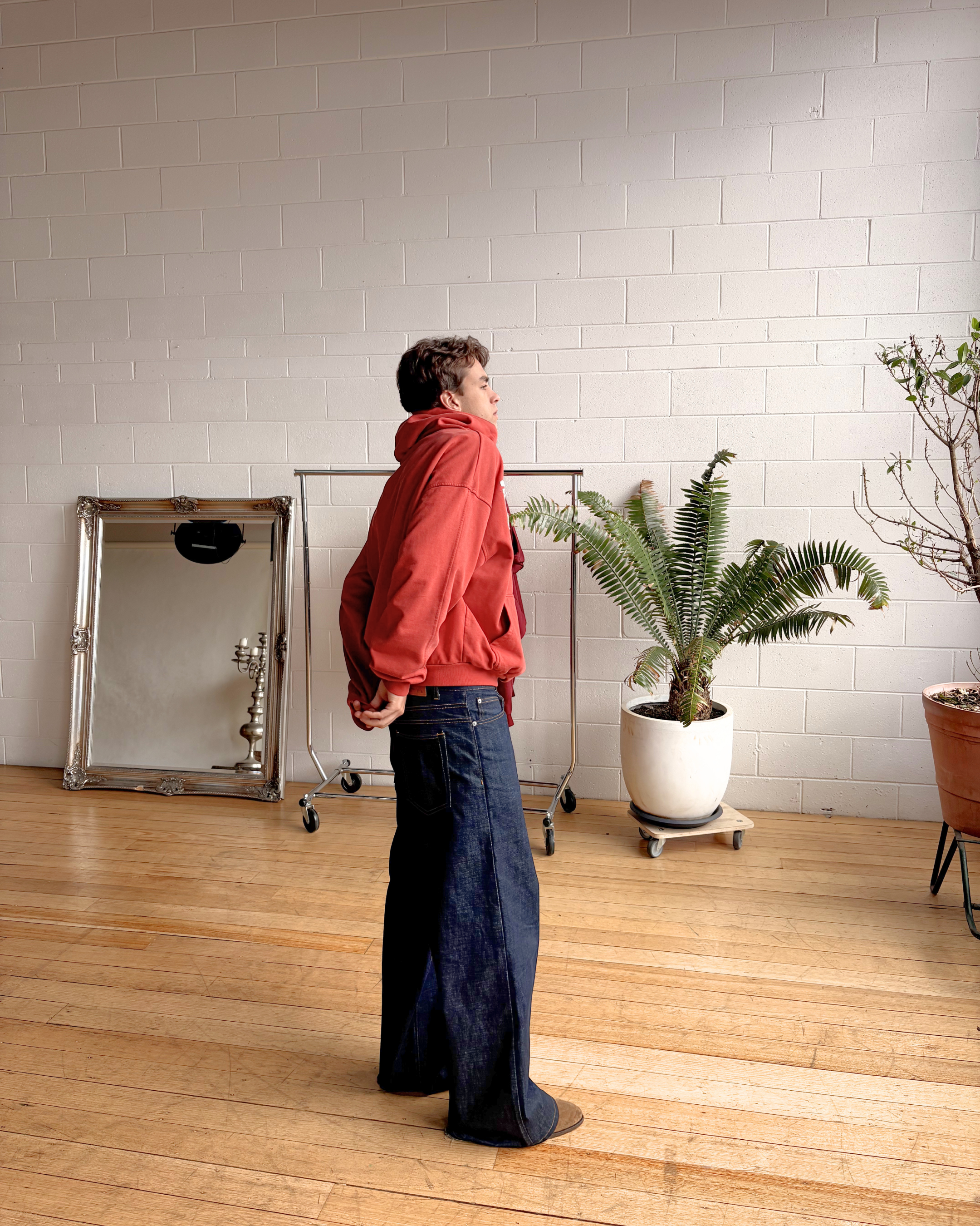 JILA HOODIE - AGED RED