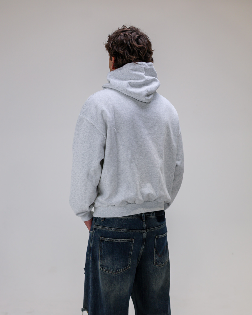 LENNY HOODIE - MARLE GREY