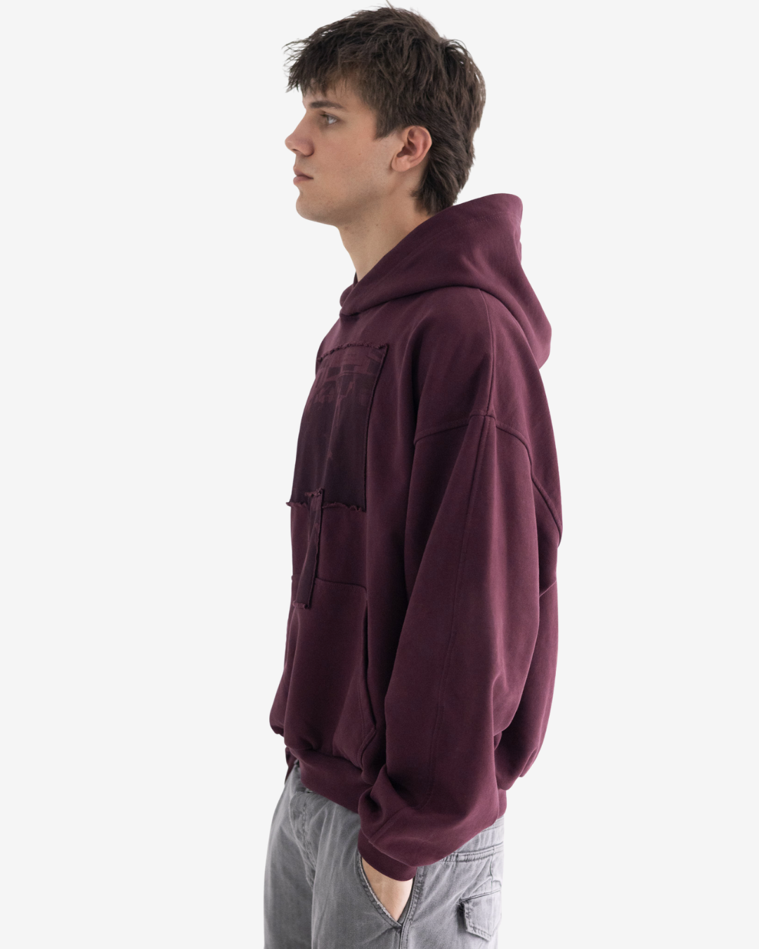 LEXINGTON HOODIE - WINE RED
