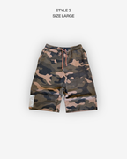 BACKLINE 3/4 TRACK SHORTS