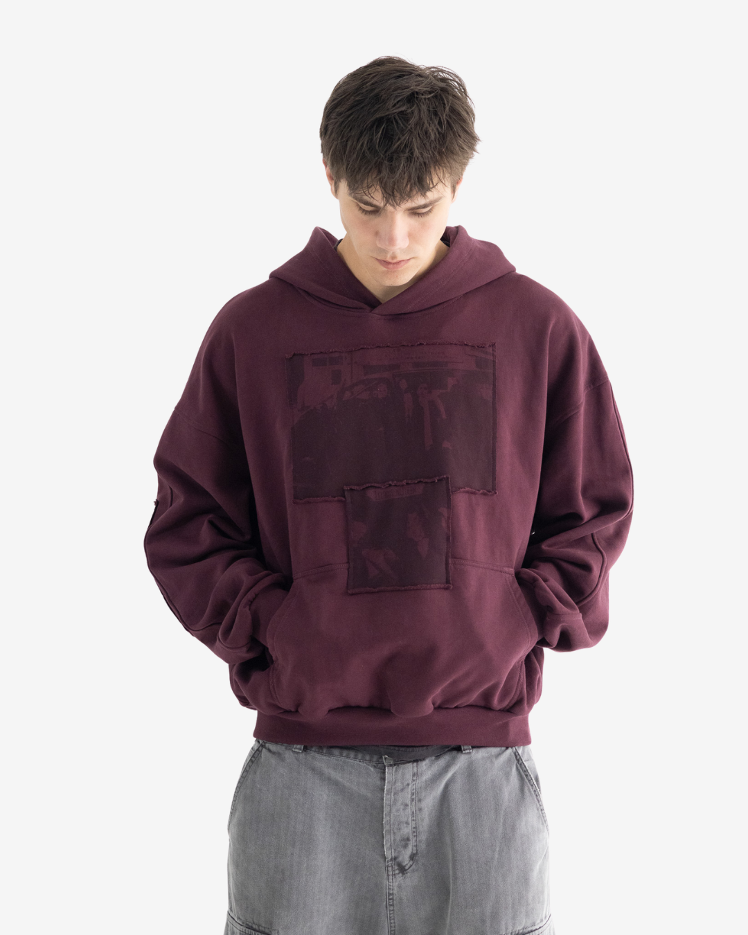 LEXINGTON HOODIE - WINE RED