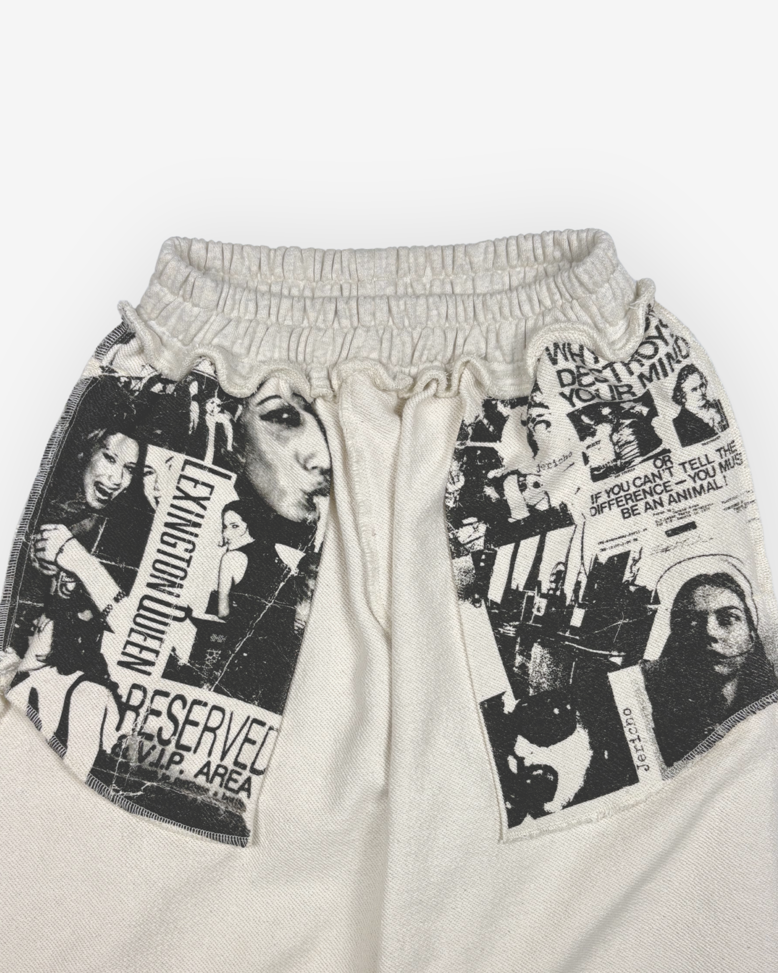 WIDE SWEATS - OATMEAL