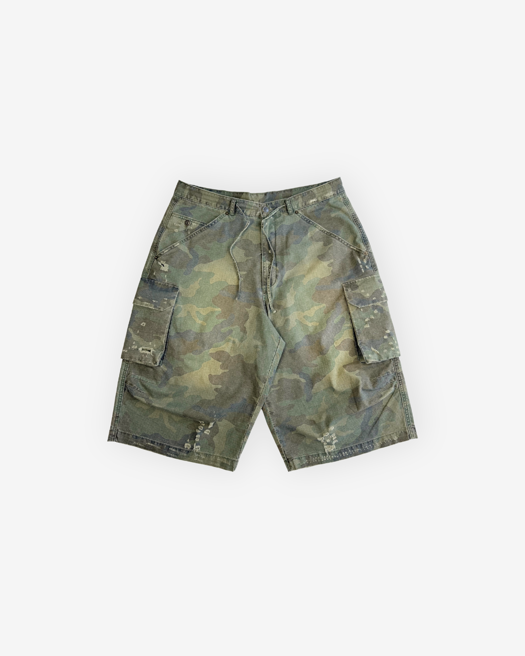 SILVER LAKE CARGO SHORT - GREEN CAMO