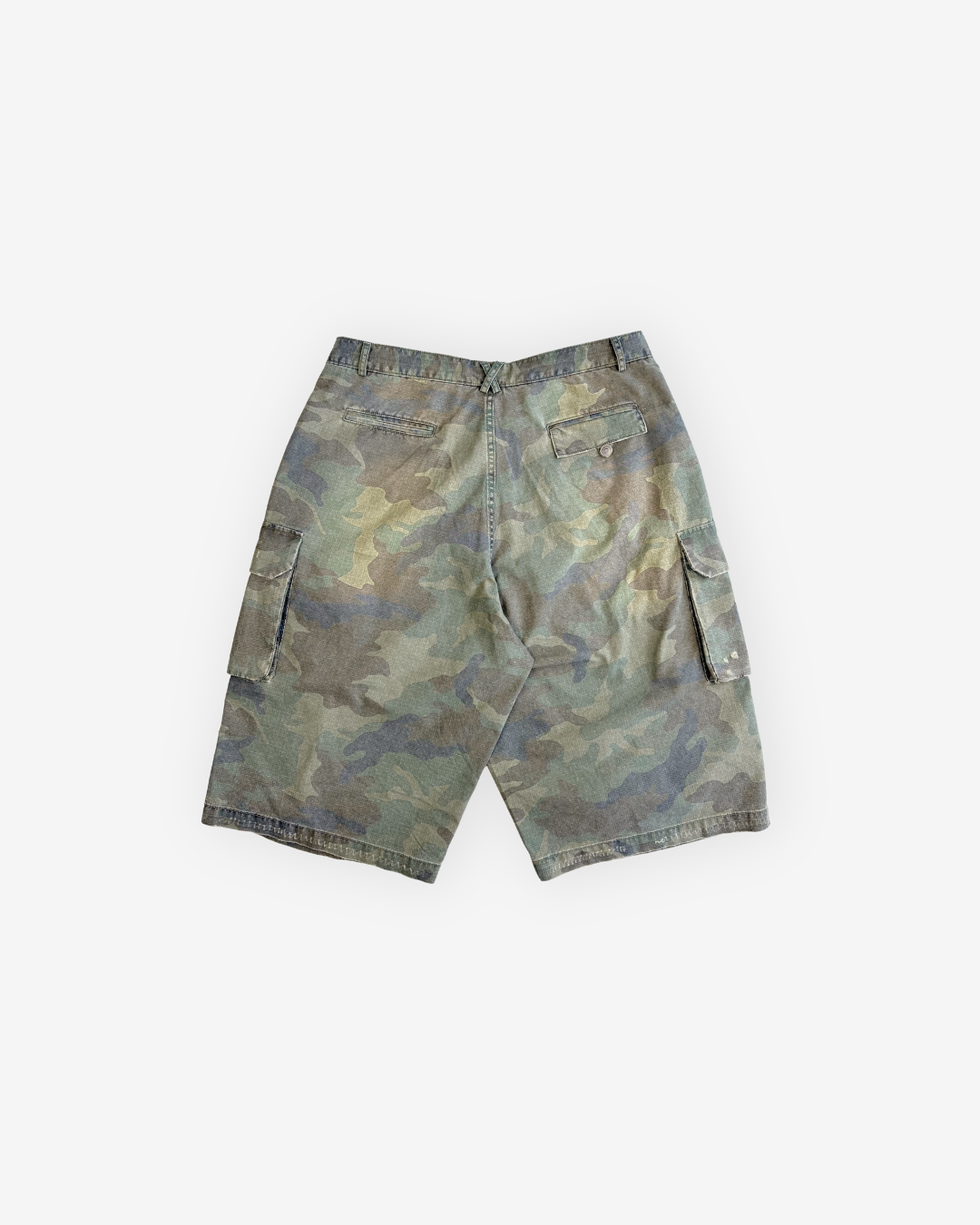 SILVER LAKE CARGO SHORT - GREEN CAMO