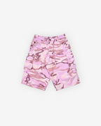 SILVER LAKE CARGO SHORT - PINK CAMO