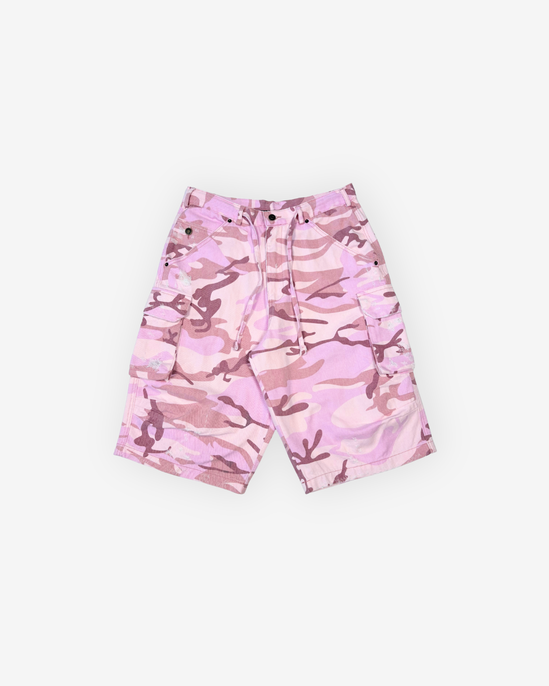 SILVER LAKE CARGO SHORT - PINK CAMO