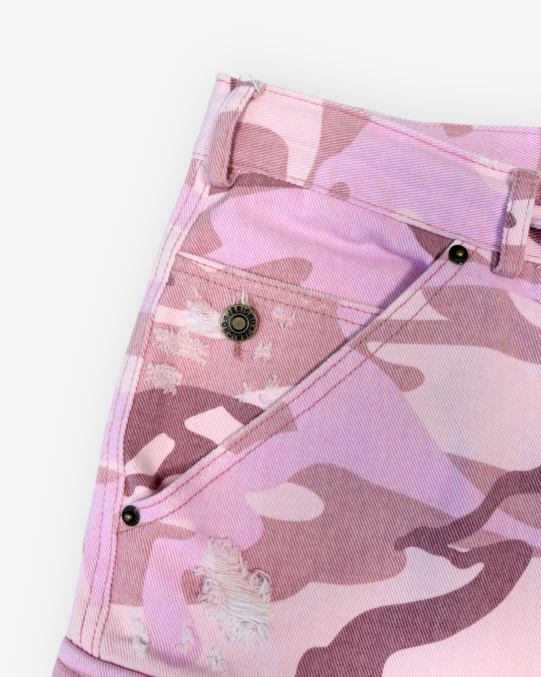 SILVER LAKE CARGO SHORT - PINK CAMO
