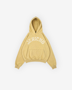 CRESS HOODIE - VINTAGE YELLOW / WHITE LOGO