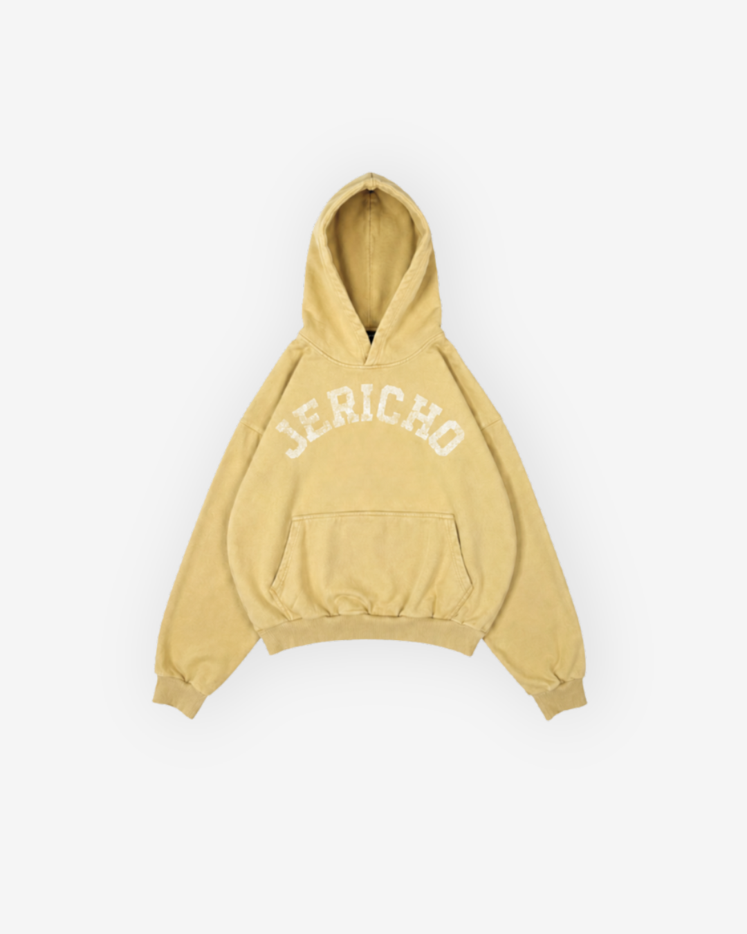 CRESS HOODIE - VINTAGE YELLOW / WHITE LOGO