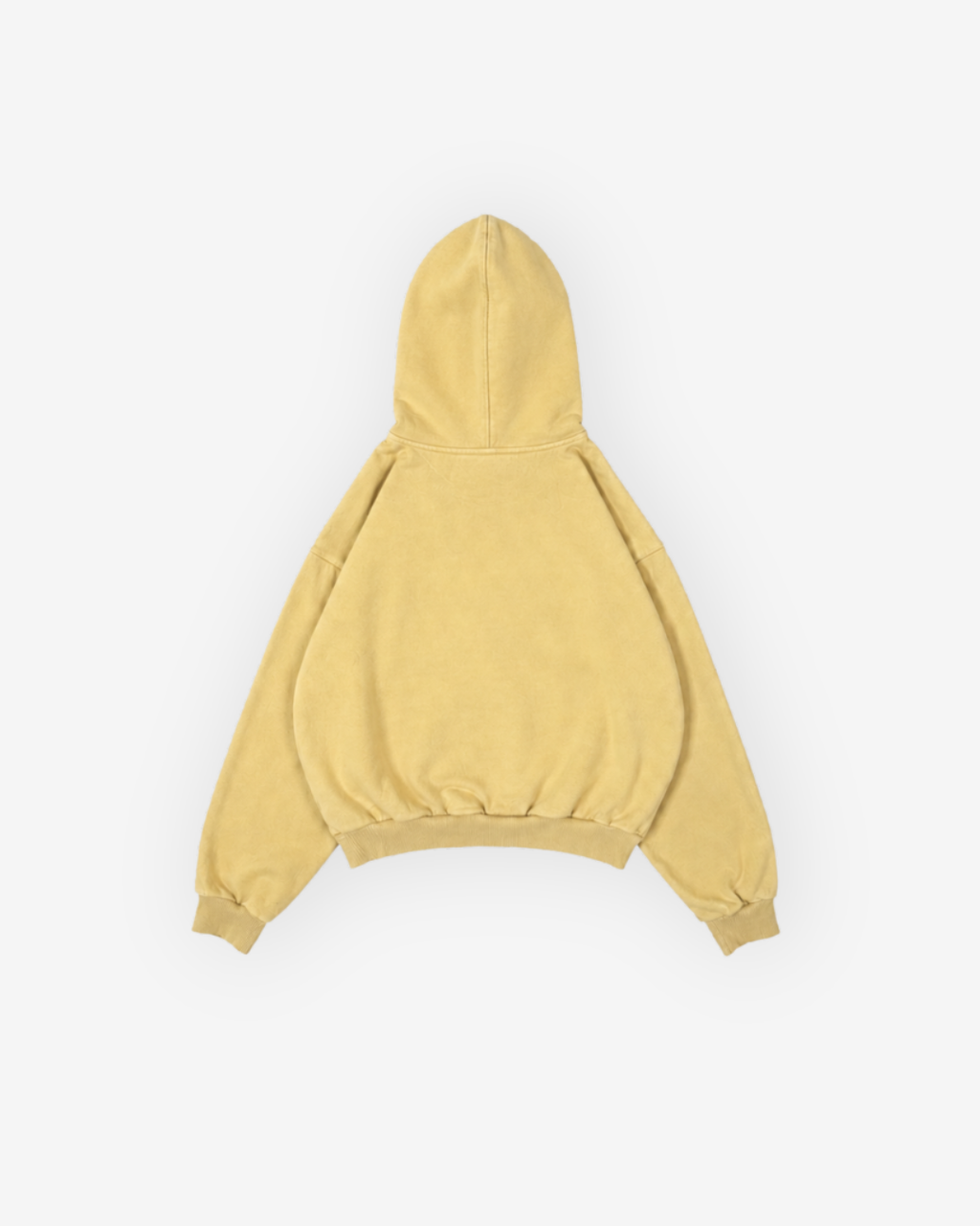 CRESS HOODIE - VINTAGE YELLOW / WHITE LOGO