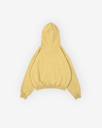 CRESS HOODIE - VINTAGE YELLOW / WHITE LOGO