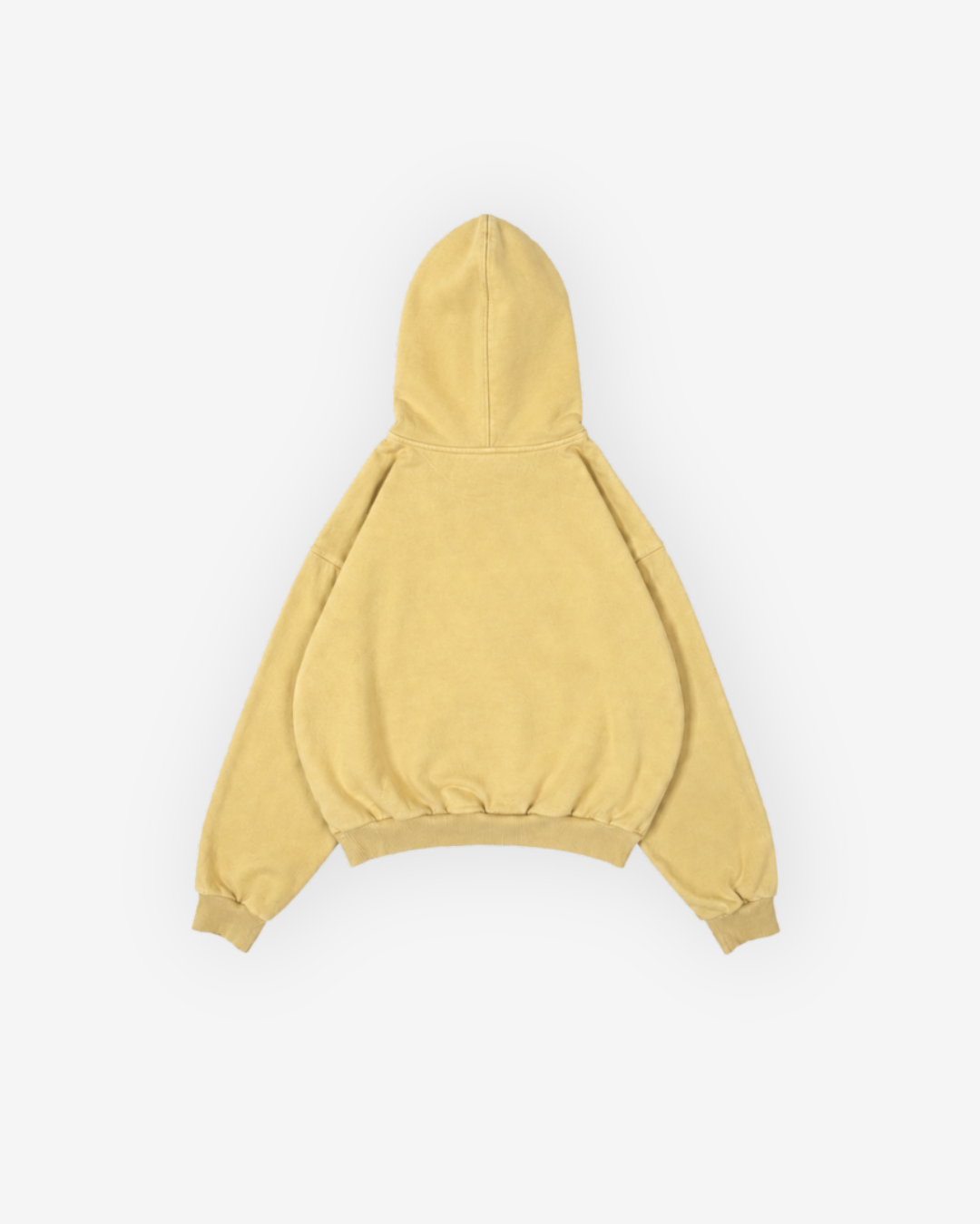 CRESS HOODIE - VINTAGE YELLOW / WHITE LOGO