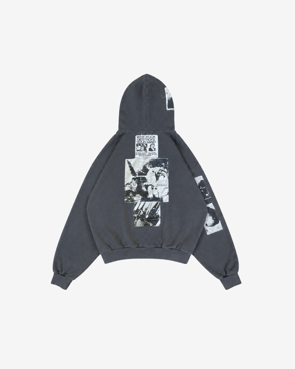 BACKLINE HOODIE - CHARCOAL