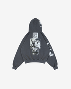 BACKLINE HOODIE - CHARCOAL