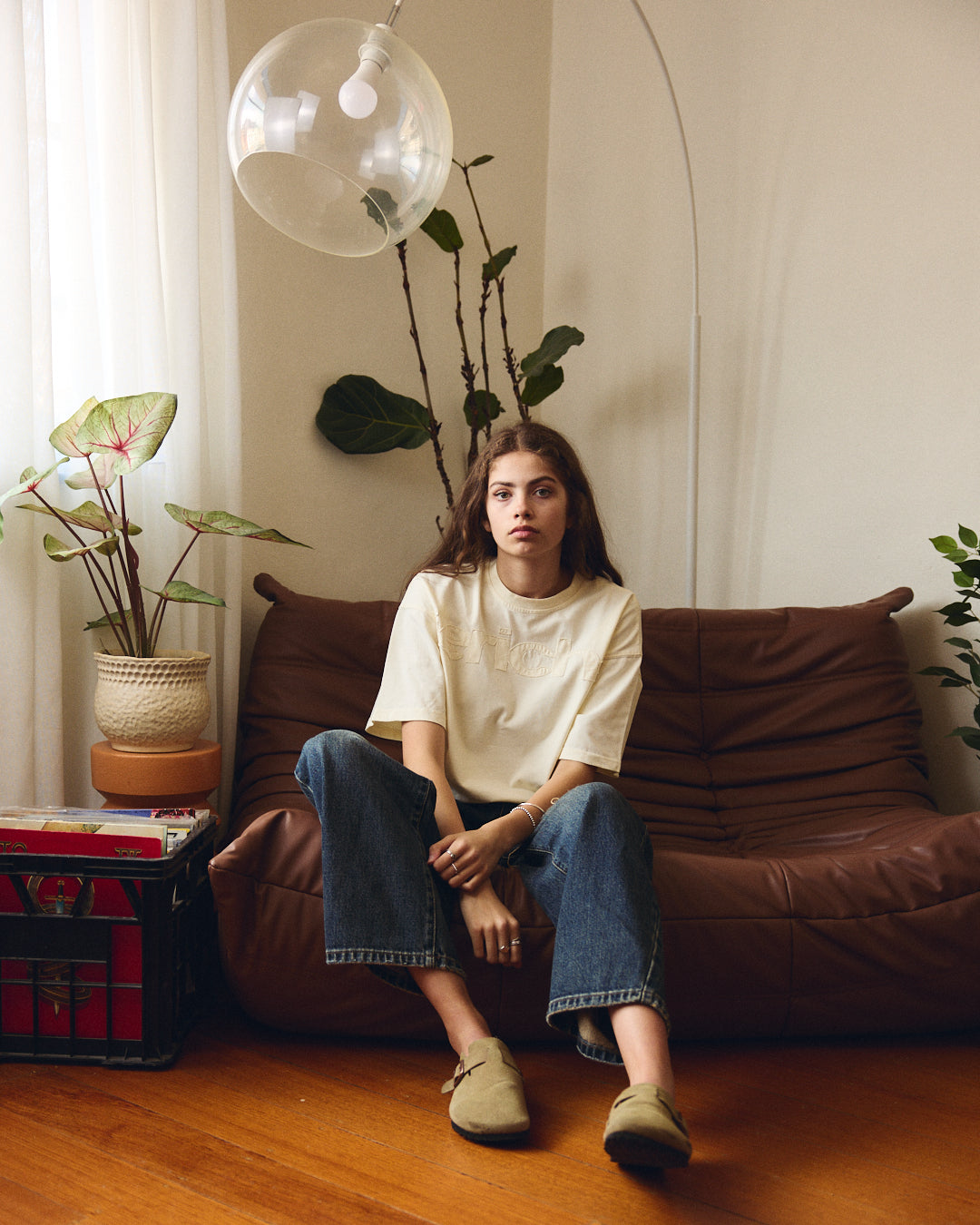 RILEY TEE - OFF WHITE